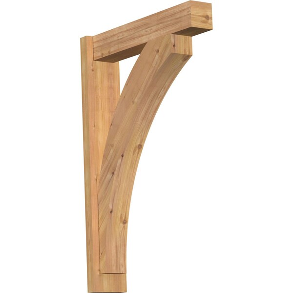 Ekena Millwork Thorton Block Smooth Outlooker, Western Red Cedar, 5 1/2"W x 24"D x 36"H OUT06X24X36THR05SWR - main